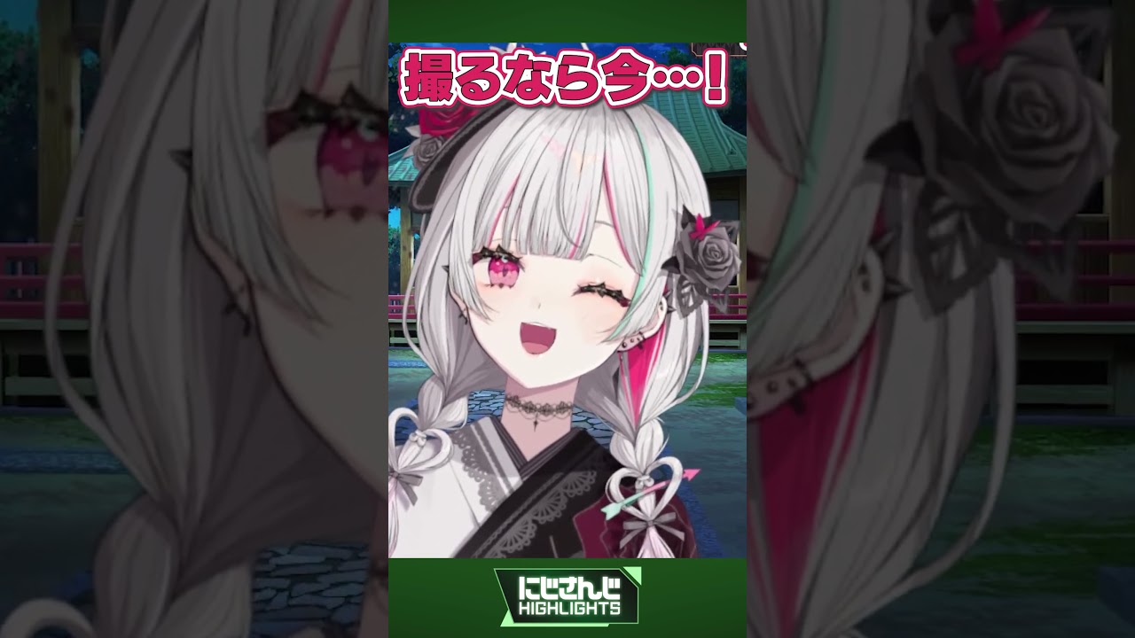 頑張ってウインクする石神のぞみ
