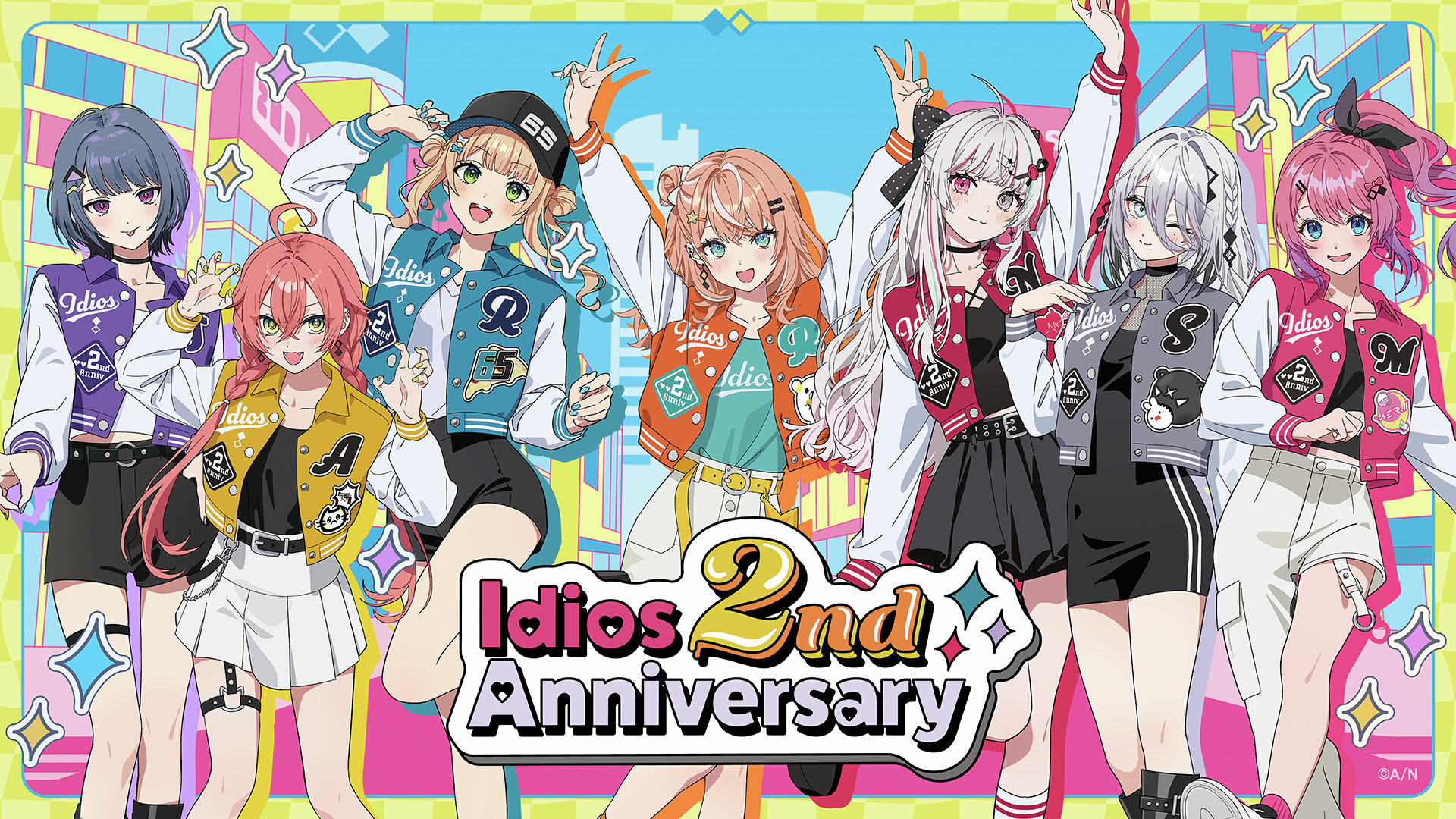 「Idios 2nd Anniversary」グッズの販売が決定！